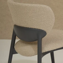 Sedia lounge Fleuron 203 antracite e beige di Constance Guisset*Billiani 1911 Best