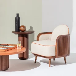 Sedia Lounge per sterni Grissini in legno*Il Giardino di Legno Clearance