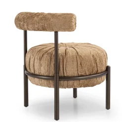 Sedia Lounge Rotonda Bonbon Beige*Borzalino Sale