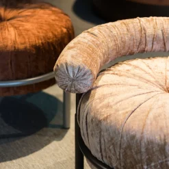 Sedia Lounge Rotonda Bonbon Beige*Borzalino Sale