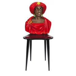 Sedia Moro Red*Fornasetti Discount