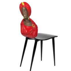Sedia Moro Red*Fornasetti Discount