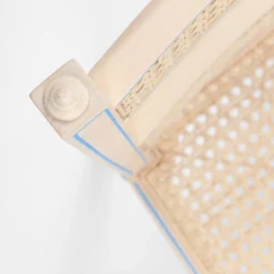 Sedia North con struttura azzurra*Pietrachiara