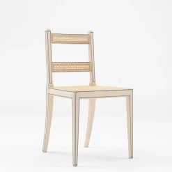 Sedia North con struttura verde*Pietrachiara