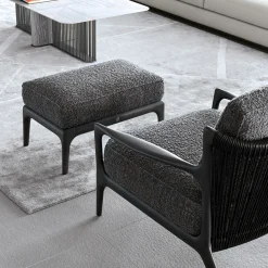 Sedia occasionale in velluto o tessuto scamosciato Poltrona*Giorgio Collection Hot