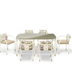 Sedia per esterni Aliya crema di Lorenza Bozzoli*Jwana Hamdan