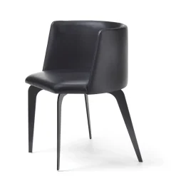 Sedia Pergy in Extraleather con gancio per borsa*Sitia Discount