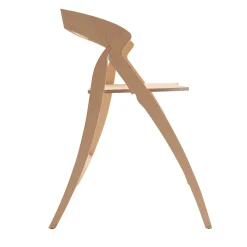 Sedia pieghevole naturale Paso Doble di Enrico Davide Bona*BBB Italia Clearance
