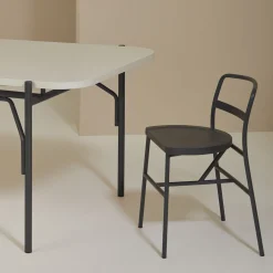 Sedia Puccio 726 grigio antracite di Emilio Nanni*Billiani 1911 Clearance