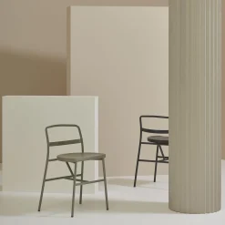 Sedia Puccio 726 grigio antracite di Emilio Nanni*Billiani 1911 Clearance