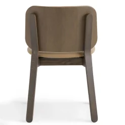 Sedia Rotonda Babà 872 Marrone di Emilio Nanni*Billiani 1911