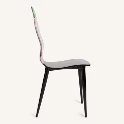 Sedie Lux Gstaad rosa e verdi*Fornasetti Outlet