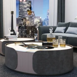 Set di 2 tavolini bassi*Inedito / Asnaghi Clearance