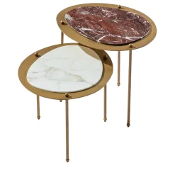 Set di 2 tavolini da caffè Island H&L*Carpanese Home Discount