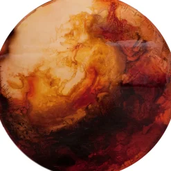 Set di 3 tavolini dipinti a mano in ruggine*BAU Design Online