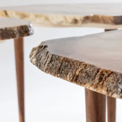 Set di 3 tavolini Tellus*Francesco Maria Messina Clearance