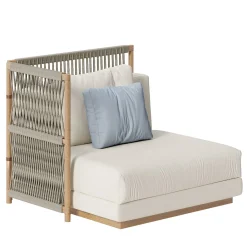 Set di divano angolare e parabrezza Modul*Braid Outdoor Clearance