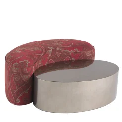 Set di pouf e tavolino Goa #1*ETRO Home Interiors Outlet