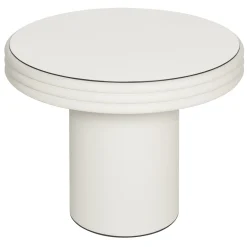 Set di tre tavoli rotondi Scala con base a colonna*Giobagnara Clearance