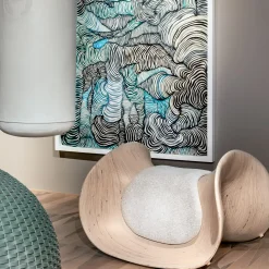 Sgabello a dondolo Clop*Giorgetti