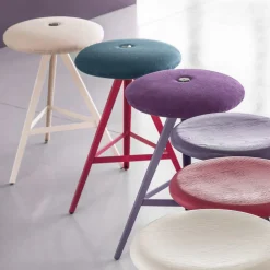 Sgabello Aky Pink #2 di Emilio Nanni*TrabA' Outlet