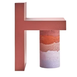 Sgabello Alberoni rosso di Patricia Urquiola*Cimento