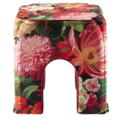 Sgabello Alice in velluto floreale di Clementine Chambon*Secondome Edizioni Best