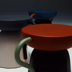 Sgabello Allié Green di Luca Nichetto*La Manufacture Hot