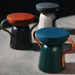 Sgabello Allié Green di Luca Nichetto*La Manufacture Hot