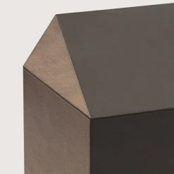 Sgabello Atlas con striscia centrale marrone*Giobagnara Best