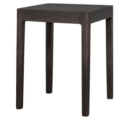 Sgabello basso Shira in Rovere carbone di Lorenz+Kaz*Bedont New