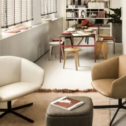 Sgabello basso Tod Beige*TRUE Sale