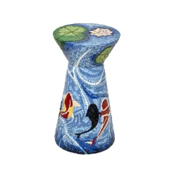 Sgabello Carpe Diem in mosaico fatto a mano di Michela Nardin*Casarialto Best