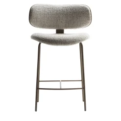 Sgabello da banco Natalia bianco*Black Tie New