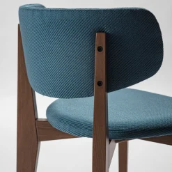 Sgabello da bar azzurro Ksenia di Massimo Iosa Ghini*Livoni 1895 Online