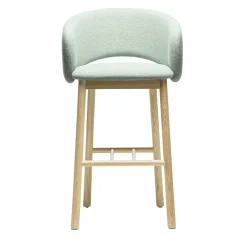 Sgabello da bar Bel Sg-75 verde chiaro di Pablo Regano*Chairs & More New