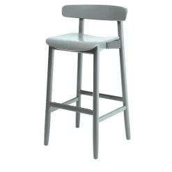 Sgabello da bar grigio Bison 1998 di Debiasi Sandri - Collezione Tekhne*Livoni 1895 Sale