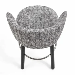 Sgabello da bar grigio Isabel*Enrico Pellizzoni Online