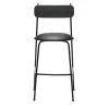 Sgabello da bar Lena Sg-75 nero di Designerd*Chairs & More Online