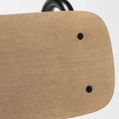 Sgabello da bar Lena Sg-65 nero e noce di Designerd*Chairs & More Sale