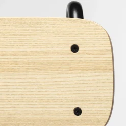 Sgabello da bar Lena Sg-65 nero e frassino naturale di Designerd*Chairs & More New