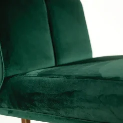 Sgabello da bar Magnetik in velluto verde foresta*Puravisione Best