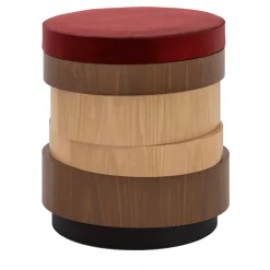 Sgabello Dedalo in Legno Bicolore*Cafedesart Outlet