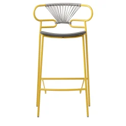 Sgabello giallo Genova di Cesare Ehr*TrabA' Hot