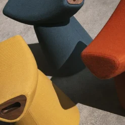 Sgabello Guardian con maniglia di Patrick Norguet*La Manufacture Discount