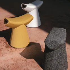 Sgabello Guardian con maniglia di Patrick Norguet*La Manufacture Discount