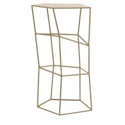 Sgabello in ferro colore Cappuccino*Sesia&Co.