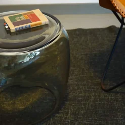 Sgabello Isola in vetro di Murano grigio*Kanz Architetti Clearance