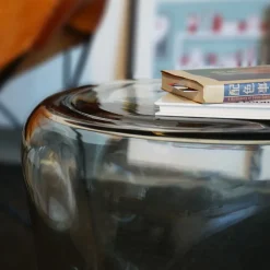 Sgabello Isola in vetro di Murano grigio*Kanz Architetti Clearance