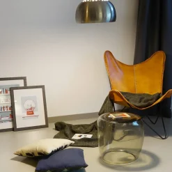 Sgabello Isola in vetro di Murano grigio*Kanz Architetti Clearance